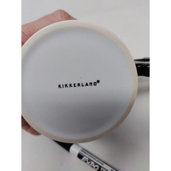Cool Trendy Hashtag # Ceramic Mug or Cup With Dry Erase Marker Kikkerland Brand - Picture 5 of 5